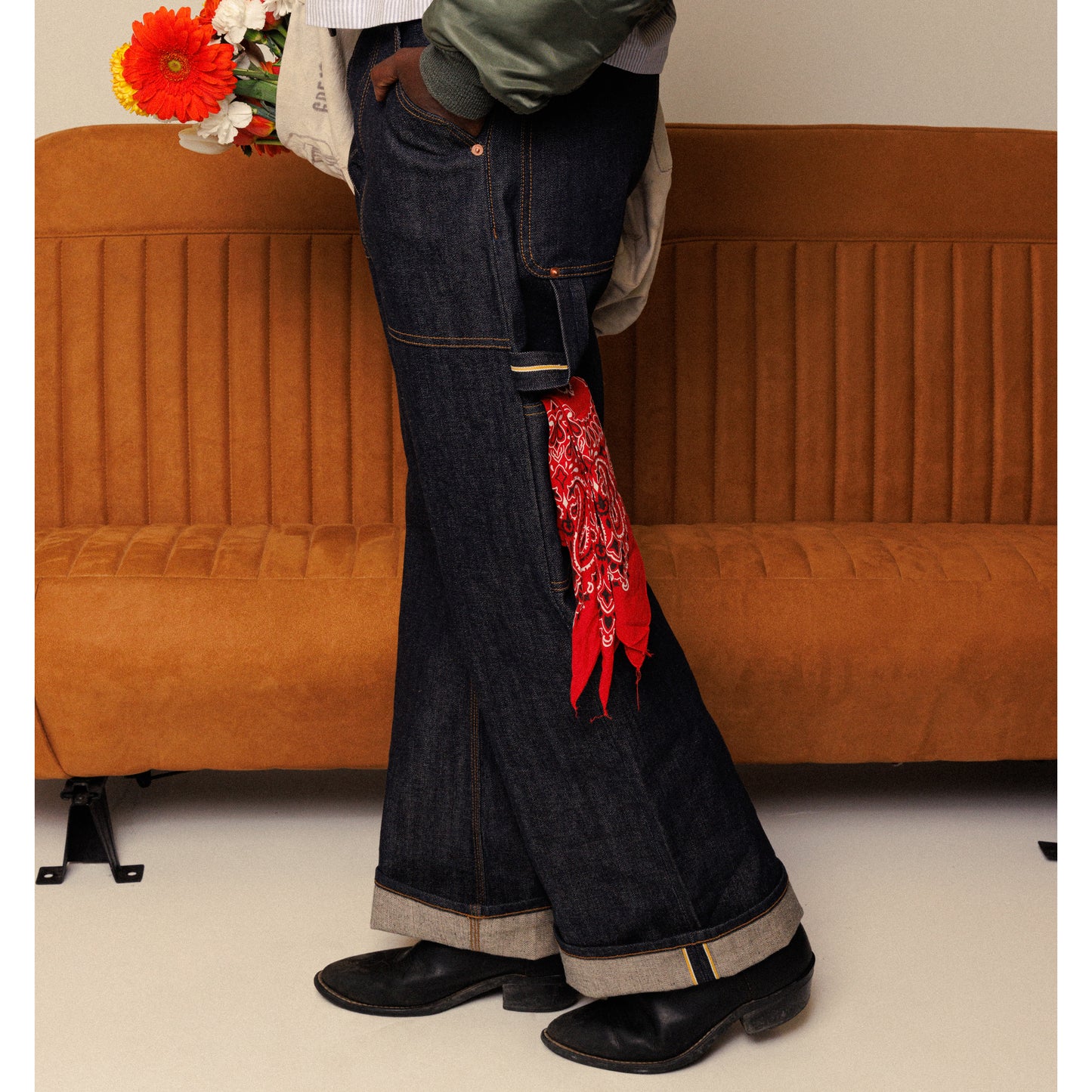 "Engineer" Trousers (Marino)