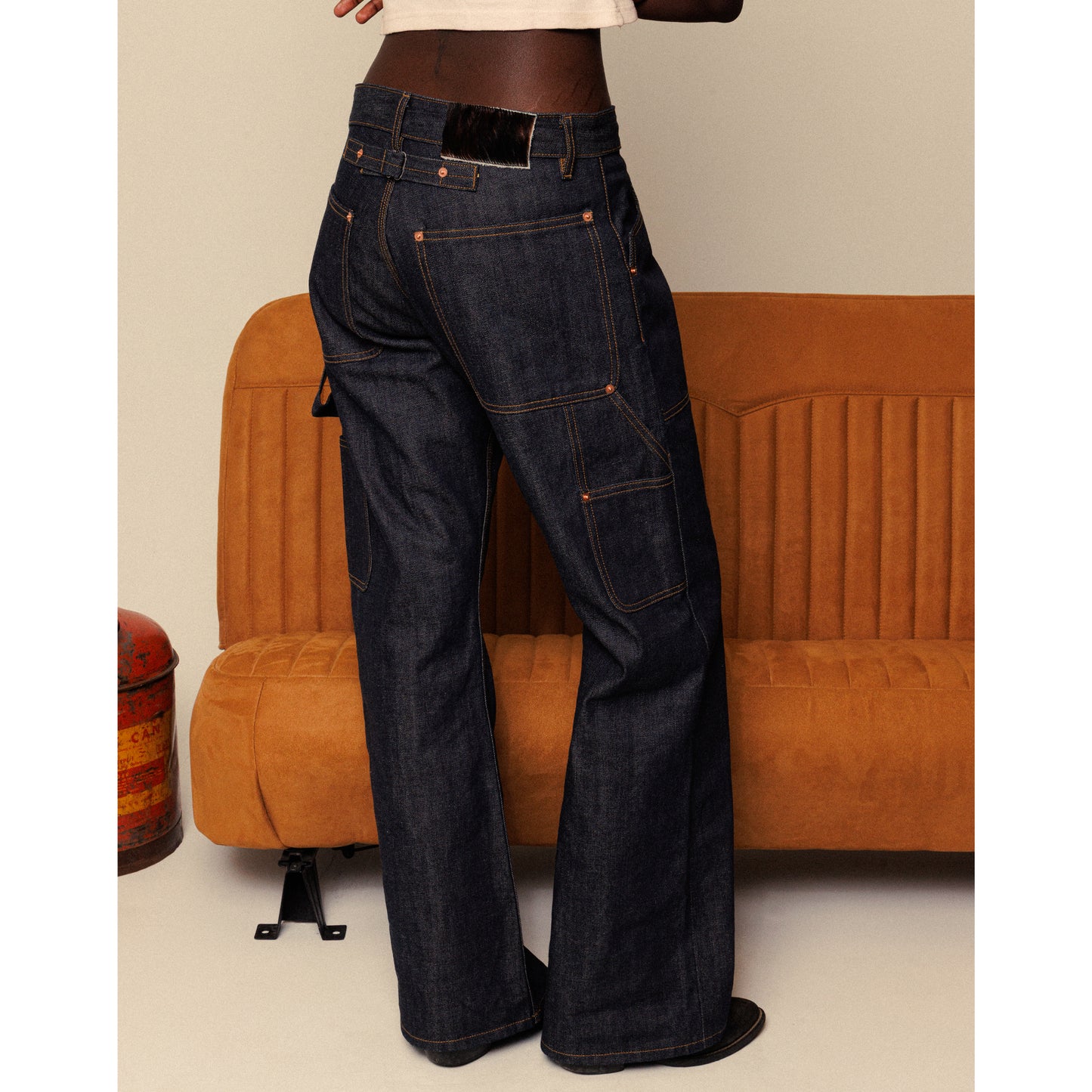"Engineer" Trousers (Marino)