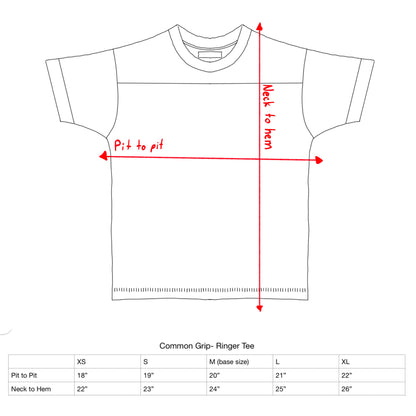 "Roadrunner" Tee (Aged White/Navy)