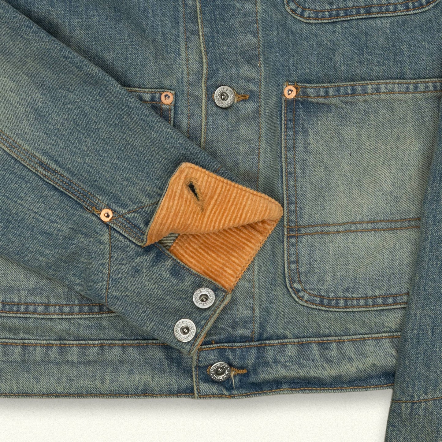 "Engineer" Collared Jacket (Laguna Wash)