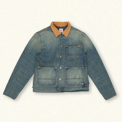 "Engineer" Collared Jacket (Laguna Wash)