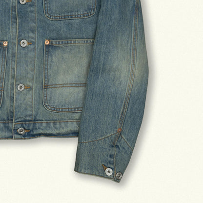 "Engineer" Collared Jacket (Laguna Wash)