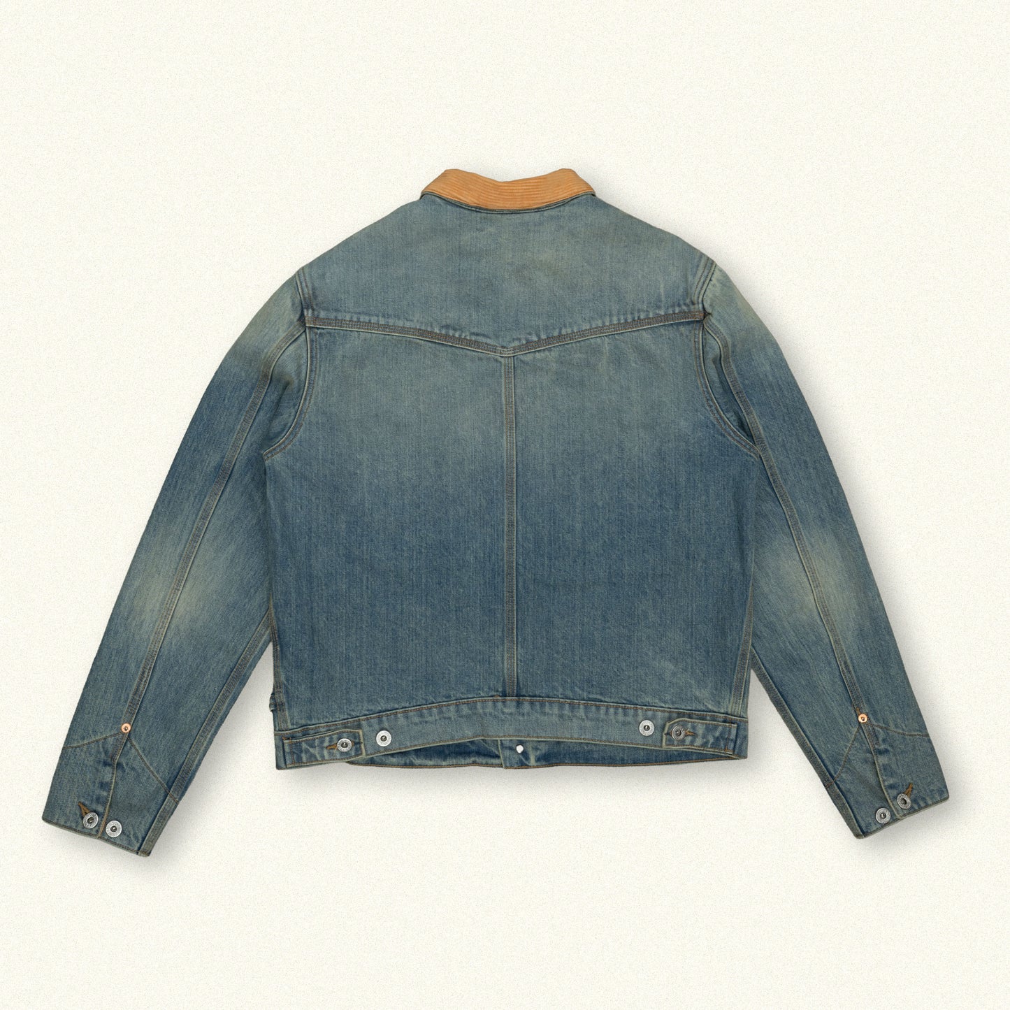 "Engineer" Collared Jacket (Laguna Wash)