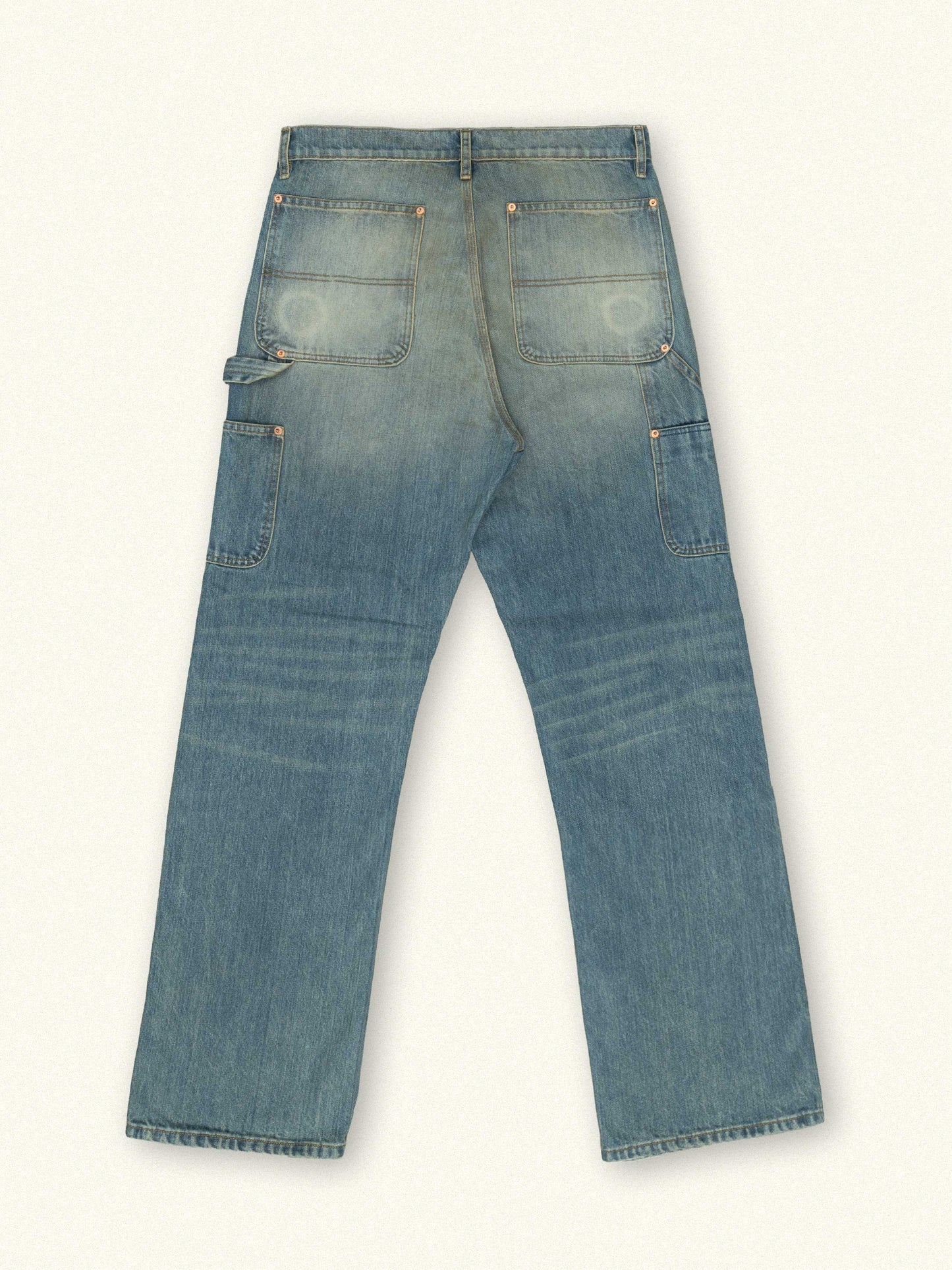 "Engineer" Double Knee Trousers (Laguna Wash)